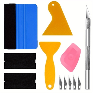 Juegos de herramientas para la aplicación de películas para autos, películas que cambian de color, transparentes y para envolturas, se venden bien en el mercado internacional. - Product Image 5