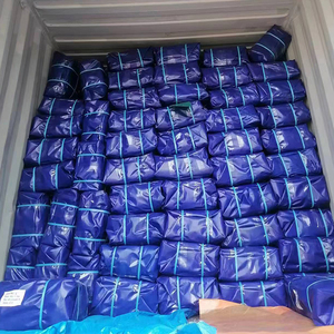 100% imperméable PE bâche tissu usine traité aux UV Poly tissé bâche extérieure pour l'industrie tente camion Cargo Machine couvrant - Product Image 6