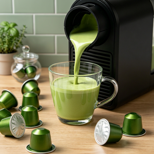 Cápsulas de Matcha de Marca Privada |   Empaques y Sabores Totalmente Personalizables para su Marca – OEM/ODM de un Proveedor Confiable - Product Image 1