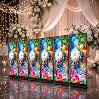 Faltbarer LED-Tisch P2.5 GOB DJ-Pult Tragbare Fassaden-Videowand Anzeige Faltbares LED-Display mit Flightcase