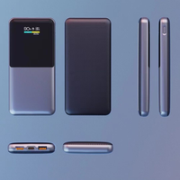 Kit de batterie externe DIY à charge rapide avec écran couleur TFT, boîtier pour batterie au lithium polymère 1260110