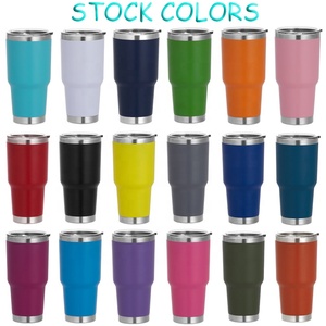 Tasse de camping Offre Spéciale de haute qualité gobelet d'eau isolé sous vide en acier inoxydable de 30oz - Product Image 2
