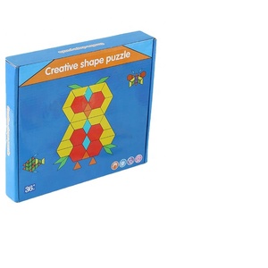 Trẻ Em Mới Bằng Gỗ 3D Trò Chơi Ghép Hình Câu Đố Thông Minh Hội Đồng Quản Trị Bé Giáo Dục Học Tập Đồ Chơi Cho Trẻ Em Hình Dạng Hình Học Câu Đố Đồ Chơi - Product Image 1