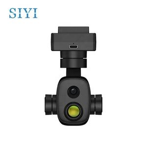 SIYI ZT6 Mini 3 axes optique Pod double capteurs 4k 8mp 6x Zoom numérique caméra à cardan imagerie thermique mesure de la température pour Uav - Product Image 2