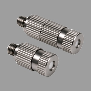Buse de pulvérisation en laiton gris clair de qualité supérieure pour l'irrigation et l'humidification des serres de patio - Product Image 4
