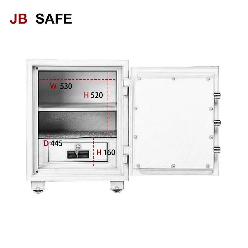 Cofre à prova de incêndio 5 anos de garantia, nova coleção 175 kg para venda, cofre, caixa de depósito eletrônico de segurança