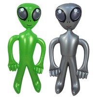Nouveau PVC Halloween Noël Anniversaire Bar Fête Décorations Gonflable Alien Jouets