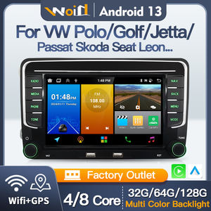 Autoradio multimédia STWEI 7 pouces avec CarPlay sans fil et Android Auto pour VW Polo Golf Jetta Passat Skoda Seat Leon, écran tactile - Product Image 2