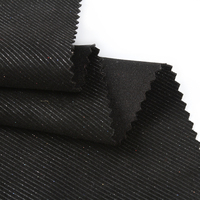 Couleur personnalisée 95% polyester 5% spandex sergé extensible écologique recycler tissu en daim pour bronzage de plongée