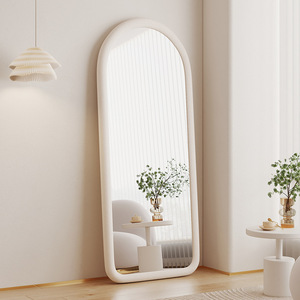 Grand miroir d'arche d'habillage pleine longueur pour décoration intérieure moderne LED personnalisé avec cadre métallique en verre et spots multifonctionnels pour usage domestique - Product Image 6