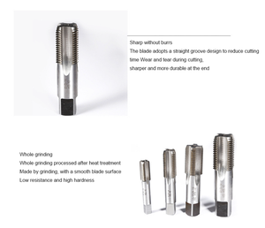 Filetage HSS BSP de finition brillante formant l'acier à grande vitesse de robinet pour le perçage de précision et le <span class=keywords><strong>taraudage</strong></span> dans le métal - Product Image 4