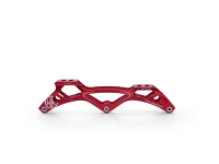 Patins de vitesse anodisés en aluminium d'impression colorée avec cadre en fibre de carbone pour chaussures de patinage à roulettes clignotantes