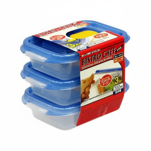 Bistro Chef Mini Square 3P 200 Almacenamiento y contenedor de alimentos - Product Image 1