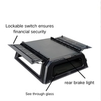 Couvre-caisse de camion en aluminium de haute qualité, couvre-caisse manuel rétractable, couvre-caisse à rouleaux pour JMC Tail Box