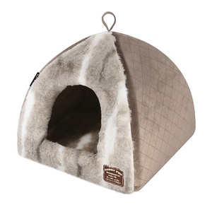 <span class=keywords><strong>Chat</strong></span> <span class=keywords><strong>igloo</strong></span> maison d'animal familier pliable animaux en peluche <span class=keywords><strong>igloo</strong></span> - Product Image 1