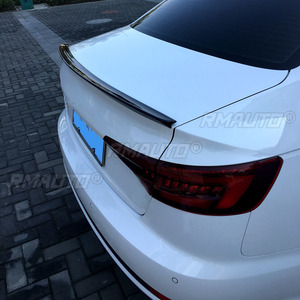 Alerón Trasero para Audi A4 B9 2017 2018, Material ABS, Color Negro o Imprimado, Alerón Trasero para Audi A4 B9 - Product Image 4