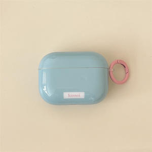 Étui pour écouteurs Apple AirPods 4ème génération, nouveau style Ins, couleur unie, simple, entièrement couvrant, antichoc - Product Image 5
