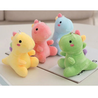Jouets en peluche dinosaures mignons, pendentifs pour sacs, porte-clés, accessoires de sac, pendentifs de voiture, cadeaux pour enfants