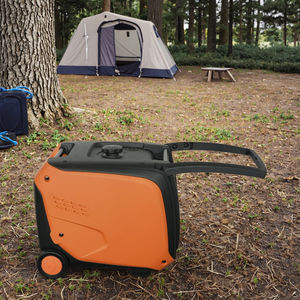 YHS 4kW 5kw 6KW 전기 생성 자동 휴대용 저연료 소비 가정 및 캠프 용 가솔린 파워 인버터 발전기 - Product Image 3