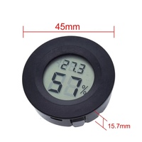 Mini LCD Digital Thermometer Hygrometer Fridge Freezer Temperature Sensor Humidity Meter Detector Indoor Gauge Instruments