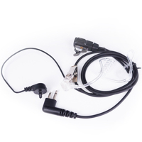 M1 Type 2 broches FBI001 Air Tube bidirectionnel Radio écouteur écouteur casque pour motorola Walki Talki KD0111
