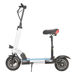 Nuevo Scooter Eléctrico Unisex de 10 Pulgadas para Adultos, Batería de Litio de 500W, Asiento Plegable, Bluetooth, Pantalla LCD, Scooter de Movilidad de Dos Ruedas - Product Image 4
