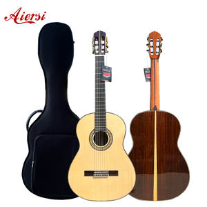 Aiersi <span class=keywords><strong>precio</strong></span> bajo todo sólido español al por mayor 39 pulgadas tamaño adecuado para adultos niños guitarra - Product Image 1