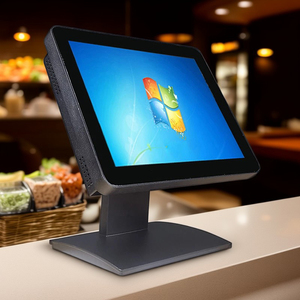 Cá nhân hoá tùy chỉnh màn hình cảm ứng <span class=keywords><strong>POS</strong></span> Máy tính siêu thị 10 inch vuông tiền mặt đăng ký <span class=keywords><strong>POS</strong></span> thiết bị đầu cuối hệ thống - Product Image 5