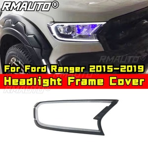 ชุดไฟหน้า LED พร้อมกรอบไฟหน้า กันชนหน้า ไฟตัดหมอก ไฟเดย์ไลท์ ชุดแต่งสำหรับ Ford Ranger 2015-2019 อุปกรณ์ตกแต่งรถยนต์ - Product Image 1