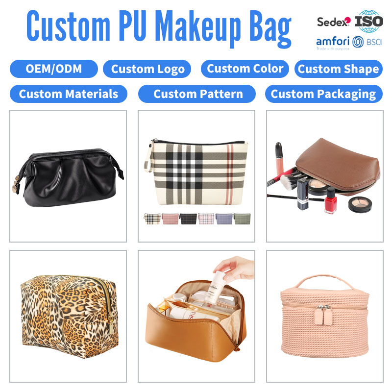 Custom PU Makeup Bag