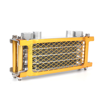Radiateur de refroidissement à huile pour moteur de puissance en aluminium 110cc 125cc 140cc pour VTT, moto tout-terrain et quad, neuf, garantie de 3 mois