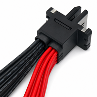 Câble d'alimentation audio Amphenol 10156914-1KP252LF BarKlip BK500 IO Stage avec connecteur de barre omnibus et faisceau de câbles 300mm
