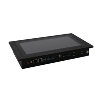 Écran tactile industriel 10 pouces, ordinateur tout-en-un avec système Barebone X86 6xRs232 POE 9-36V