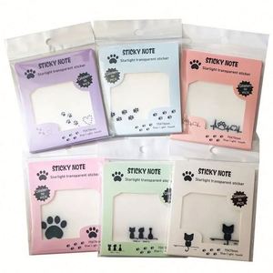 High-Value <b>Japanese</b> Transparent Sticky Notes Neutral Pen Waterproof Back-to-<b>School</b> Essentials for Study Office Use New Internet - Product Image 1
