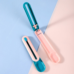Pet <b>Feeder</b> <b>Cat</b> Strip Squeeze Spoon for Lickable Wet <b>Cat</b> Treats Pet Liquid Snack Feeding - Product Image 4