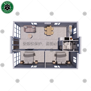 Casa Móvil Prefabricada Certificada de 40 Pies, Villa Expandible, Contenedor Plegable, Tipo Granny Flat - Product Image 6