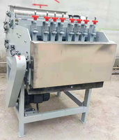 Équipement de décorticage de noix de cajou à faible taux de casse, décortiqueur de noix de cajou à haute efficacité, machine à casser les noix commerciale