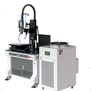 เครื่องเชื่อมไฟเบอร์เลเซอร์แบบ CNC ชนิดโต๊ะอัตโนมัติ ความยาวคลื่น 1064 นาโนเมตร แบบพัลส์ ระบายความร้อนด้วยน้ำ สำหรับเชื่อมสแตนเลส - Product Image 3