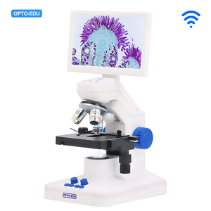 Microscopio Biologico Digitale OPTO-EDU A33.5130 con Schermo LCD IPS da <span class=keywords><strong>7</strong></span> Pollici, 550X HD 1080P, Porta-Obiettivi a 3 Fori, Obiettivo 40x per Laboratorio Studenti - Product Image 3