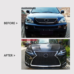 Kit carrosserie <span class=keywords><strong>sport</strong></span> pour RX 03-08, mise à niveau RX 20, pare-chocs avant et arrière, état neuf, pare-chocs en plastique avec découpes pour feux antibrouillard, protection - Product Image 2