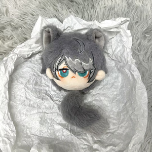 10cm Tighnari Venti Xiao Tartaglia Wanderer Kawaii gatto orecchio Cos fabbrica Anime a buon mercato bambola di peluche giocattolo ciondolo <span class=keywords><strong>gioco</strong></span> - Product Image 3