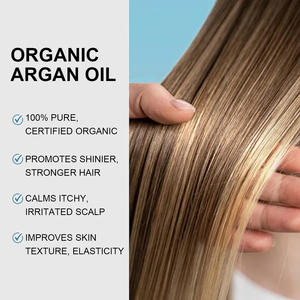 Aceite <span class=keywords><strong>capilar</strong></span> personalizado al por mayor con aceite de argán marroquí-<span class=keywords><strong>Tratamiento</strong></span> hidratante virgen prensado en frío para cabello seco y dañado-Hombres y mujeres - Product Image 3