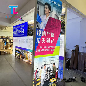 Skyland rétro-éclairé tissu LED aluminium sans cadre signalisation SEG Tension Textile en gros signalisation tissu boîte de signalisation - Product Image 4