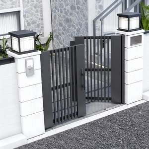 أبواب ذكية حديثة ذات ألواح تفتح وتغلق تلقائيًا لأبواب المرآب وبوابات الفناء - Product Image 2