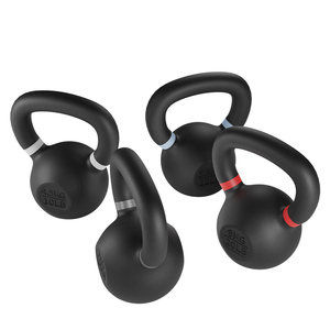 RIAO Gravity Black Cast Iron Powder Coated Kettlebell - Product Image 3