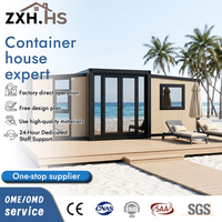 Conteneur de stockage modulaire pliable de luxe de 40 pieds, étanche, de haute qualité, conforme aux normes néo-zélandaises, préfabriqué et extensible