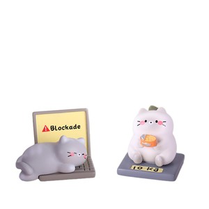 กล่องสุ่มฟิกเกอร์เรซิ่น Yu Mo Craft Cat Time Diary ของสะสมสำหรับเด็กและเพื่อน ของขวัญสำหรับเด็กอายุ 8-13 ปี ใช้ได้ทั้งเด็กชายและเด็กหญิง - Product Image 4