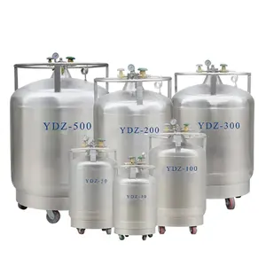 YDZ-500 Liquid Nitrogen Self Pressure Tank 500L Stainless Steel 500 Liter Storage Tank Containers