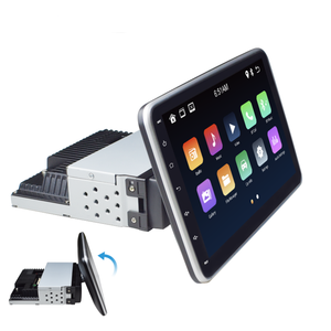 Radio <span class=keywords><strong>Android</strong></span> de 10 pulgadas, pantalla giratoria de <span class=keywords><strong>180</strong></span> grados, reproductor Multimedia para coche de 1DIN, pantalla IPS, WIFI, BT, GPS, cámara de respaldo, reproductor de DVD para coche - Product Image 1