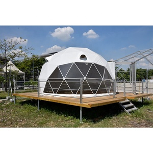 Outdoor glamping-dome-tenda dome shelter izard trail tenda Igloo glamping cupole geodetiche tende design di lusso per hotel - Product Image 3